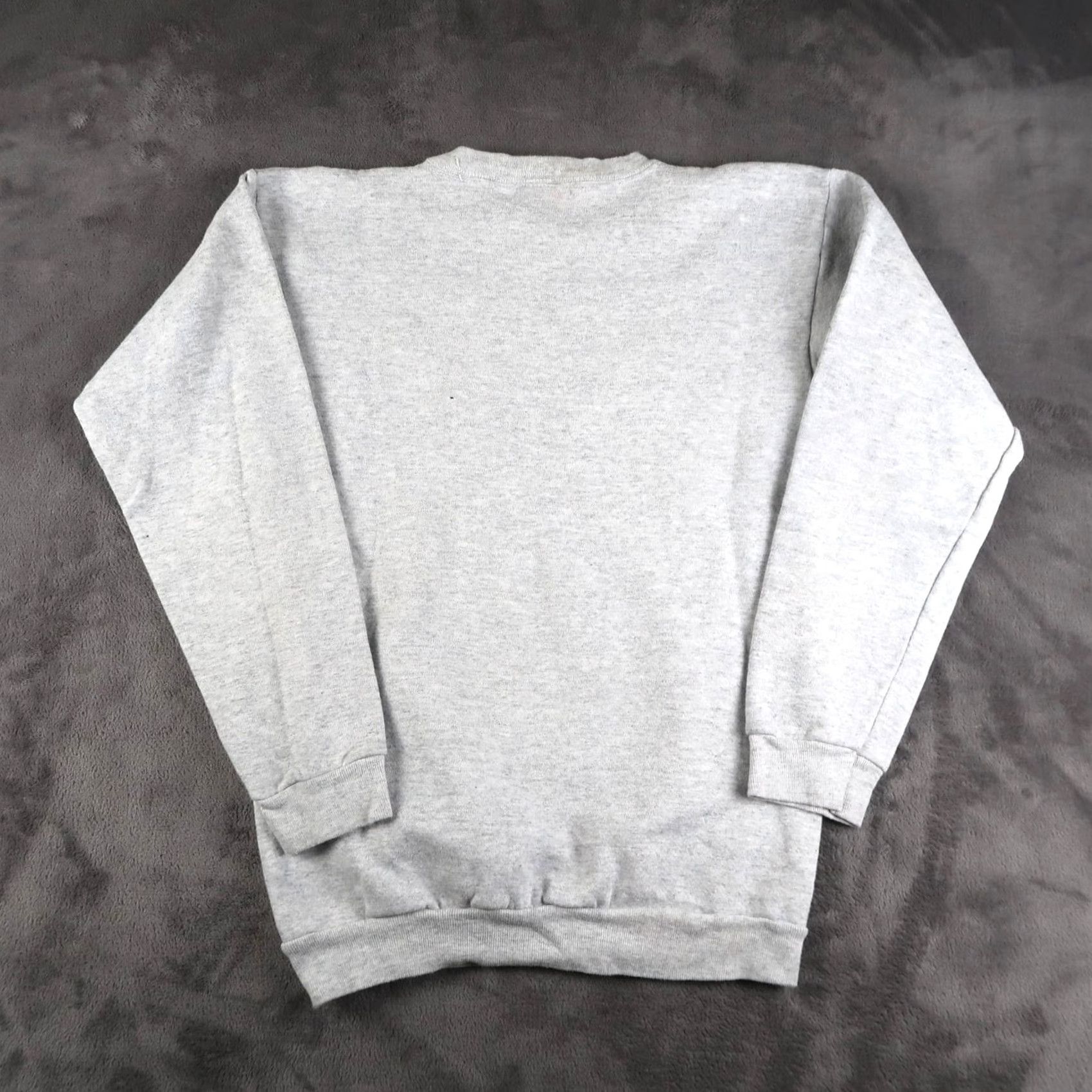 Vintage VINTAGE Snoopy Sweatshirt Cartoon Crewneck M Gray USA 90s Peanuts Crew Neck Mens Womens Unisex Adults Graphic Print Cotton Polyester Regular Fit Size US M / EU 48-50 / 2 - 2 Thumbnail