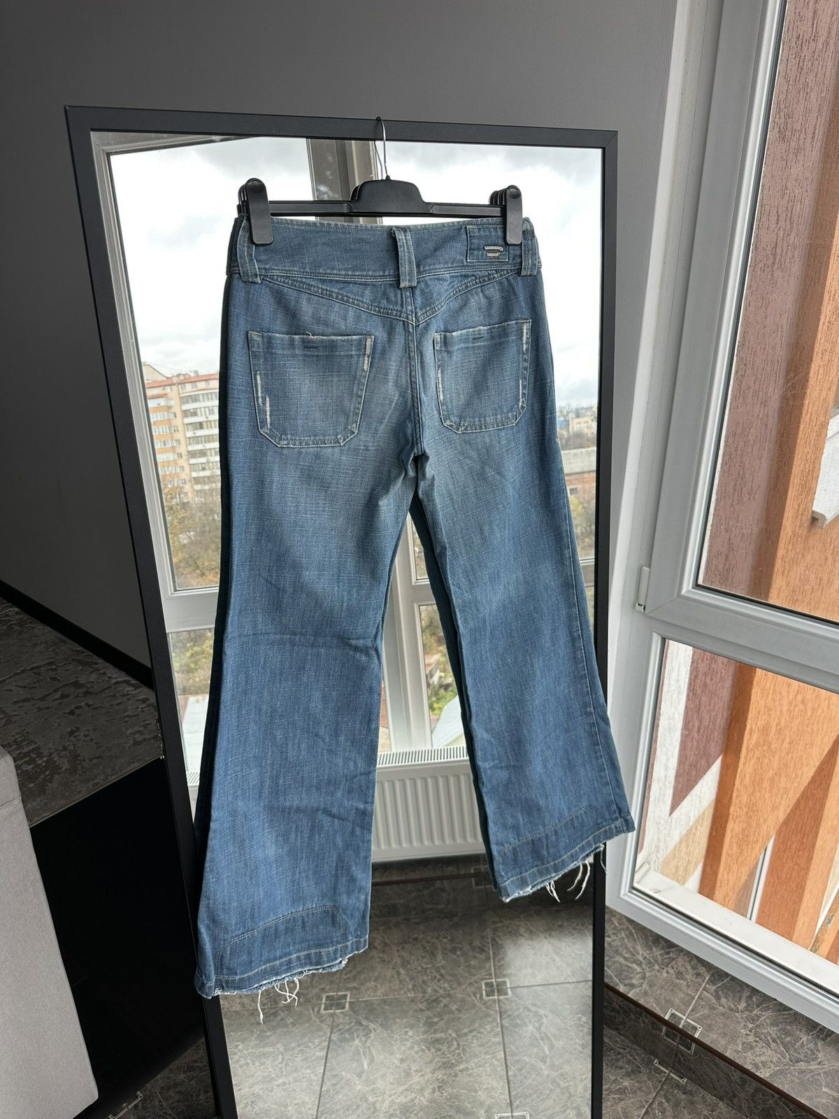 Diesel Vintage Diesel Woman 00s Flared Y2K Jeans Size 30" / US 8 / IT 44 - 5 Thumbnail