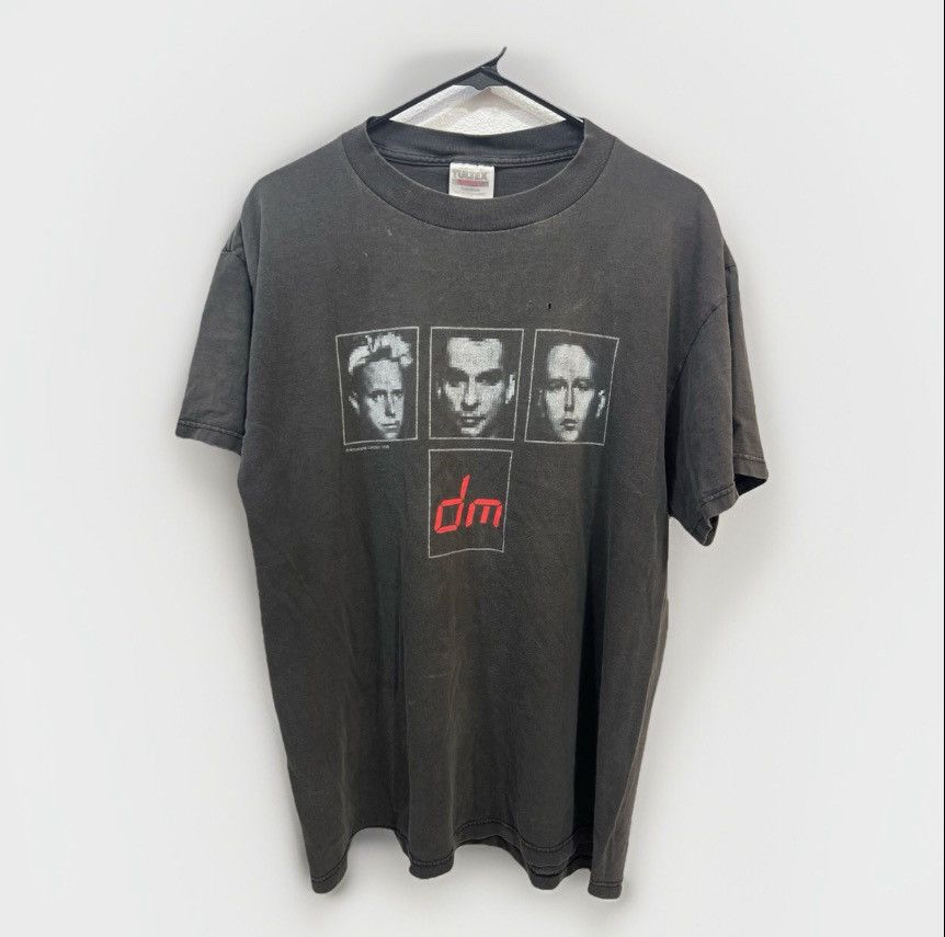 Tultex × Vintage Vintage 1998 Depeche Mode The Singles Tour Concert TULEX Size US L / EU 52-54 / 3 - 1 Thumbnail