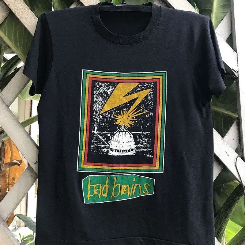 Vintage Vintage Brains Rock T-Shirt Size US XL / EU 56 / 4 - 1 Thumbnail