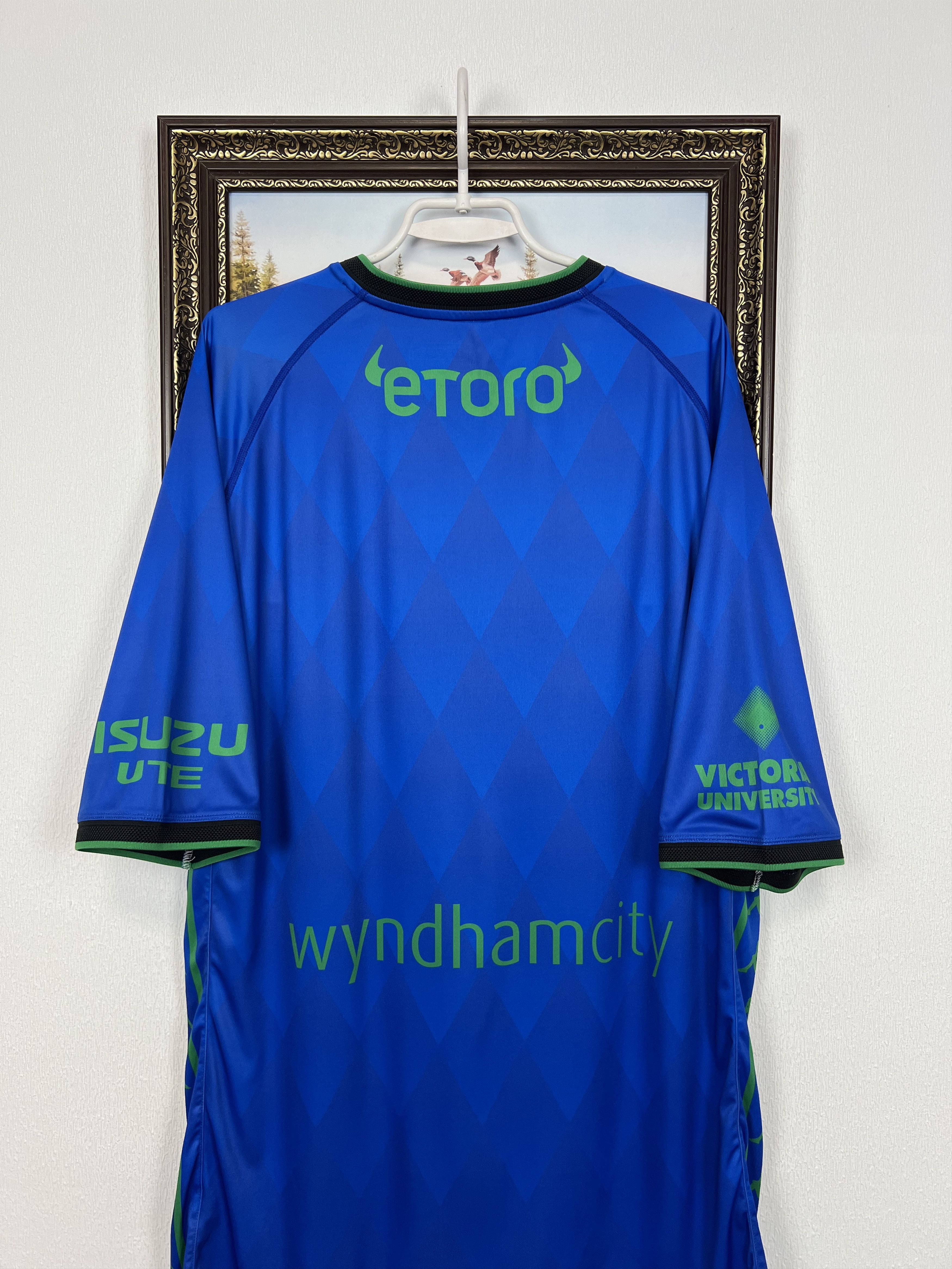 Kappa A-League Western United Australia Football 5XL Tee Hype Size US XXL / EU 58 / 5 - 13 Thumbnail
