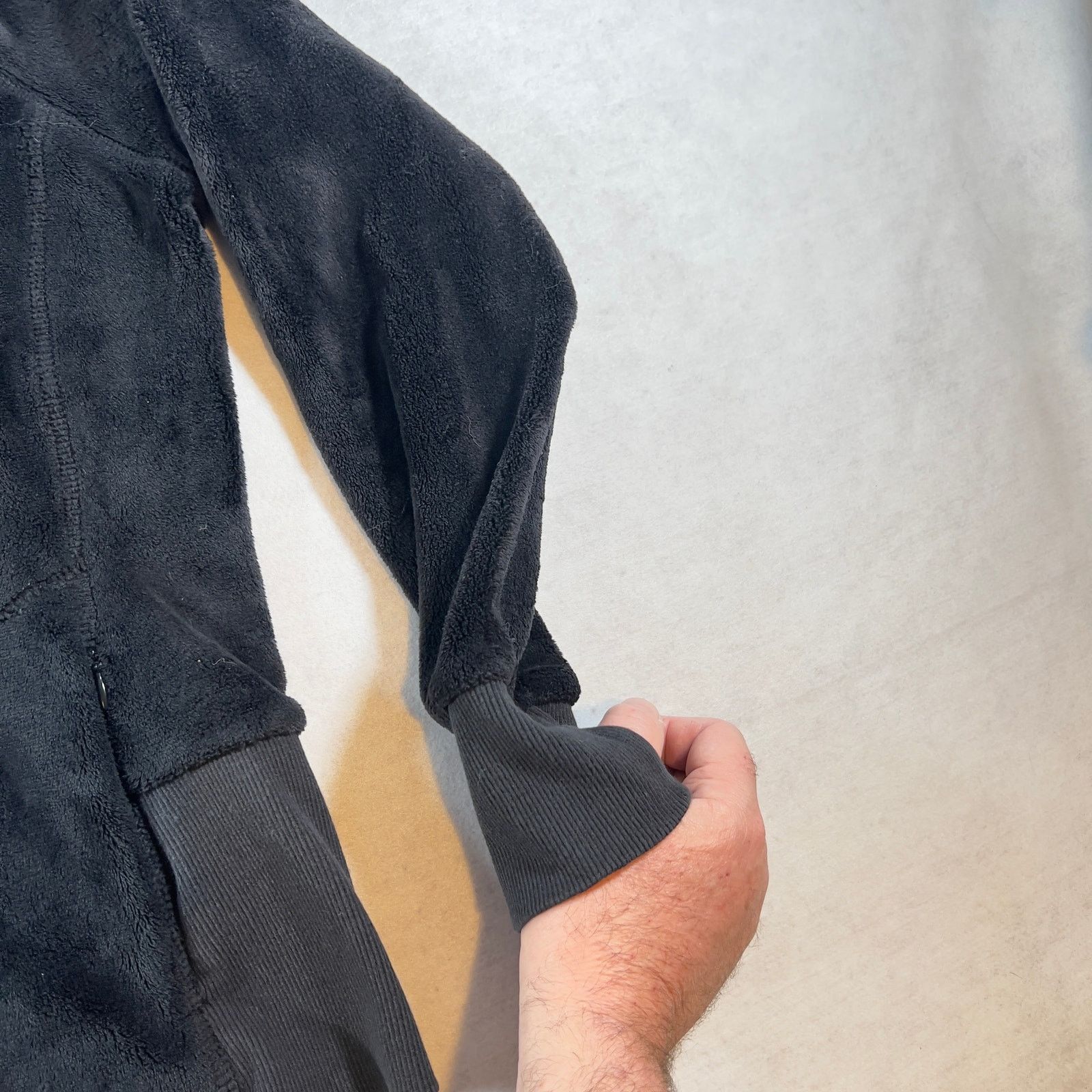 Free Country Fleece Full Zip Jogger Free Country Woman's L Black Pockets Size L / US 10 / IT 46 - 7 Thumbnail