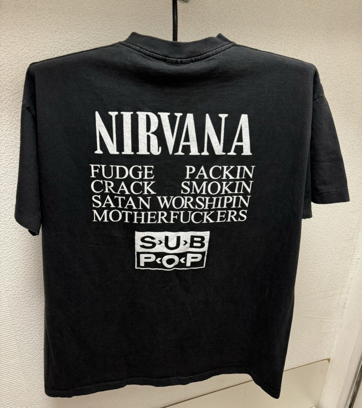 Band Tees Nirvana Sub Pop vintage single t-shirt Xl Size US XL / EU 56 / 4 - 8 Thumbnail