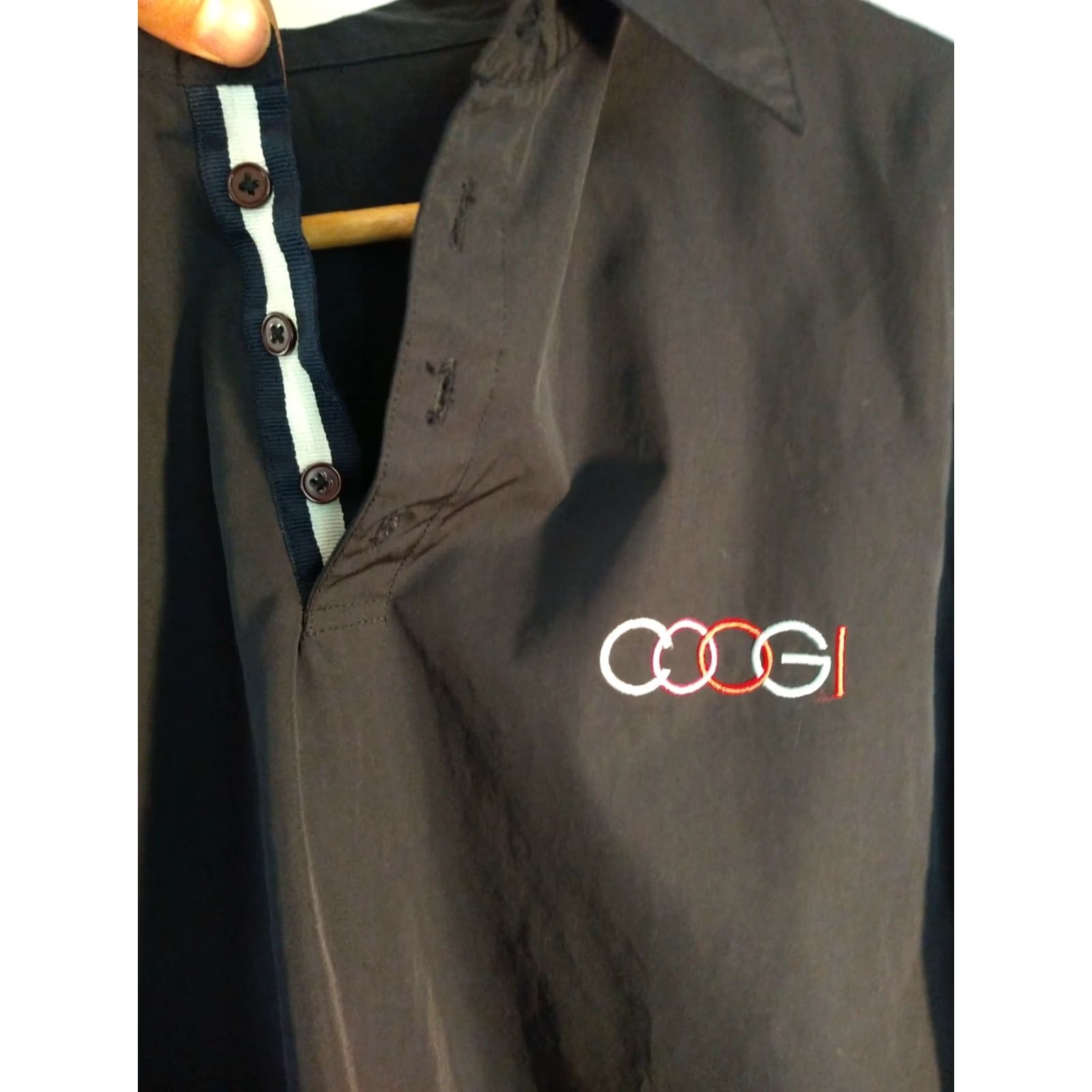 Coogi COOGI Windbreaker Jacket Long Sleeve Nylon Sample L Blue Men Size US L / EU 52-54 / 3 - 2 Thumbnail