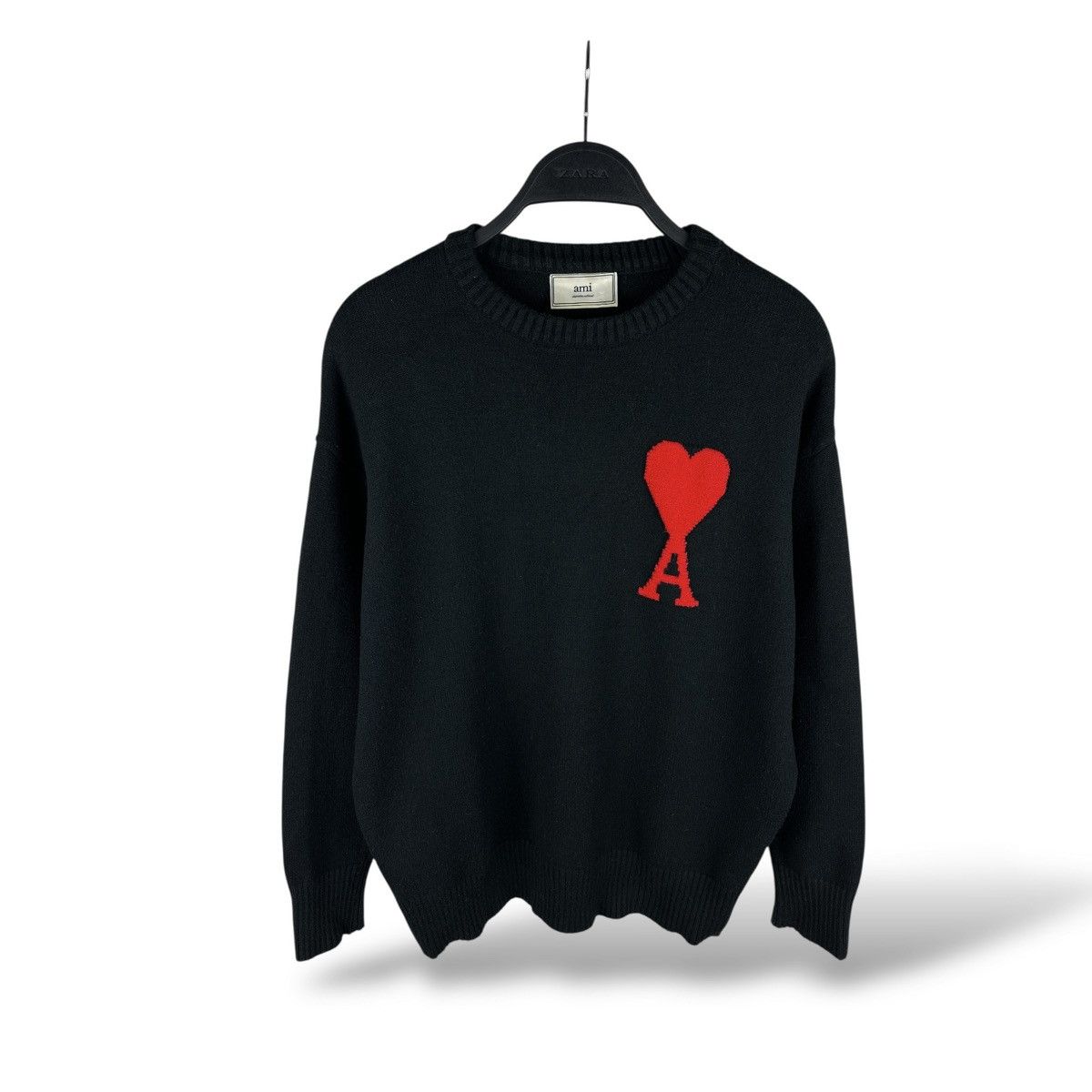 AMI ❤️ AMI Alexandre Mattiussi Wool Sweater Size M / US 6-8 / IT 42-44 - 1 Thumbnail