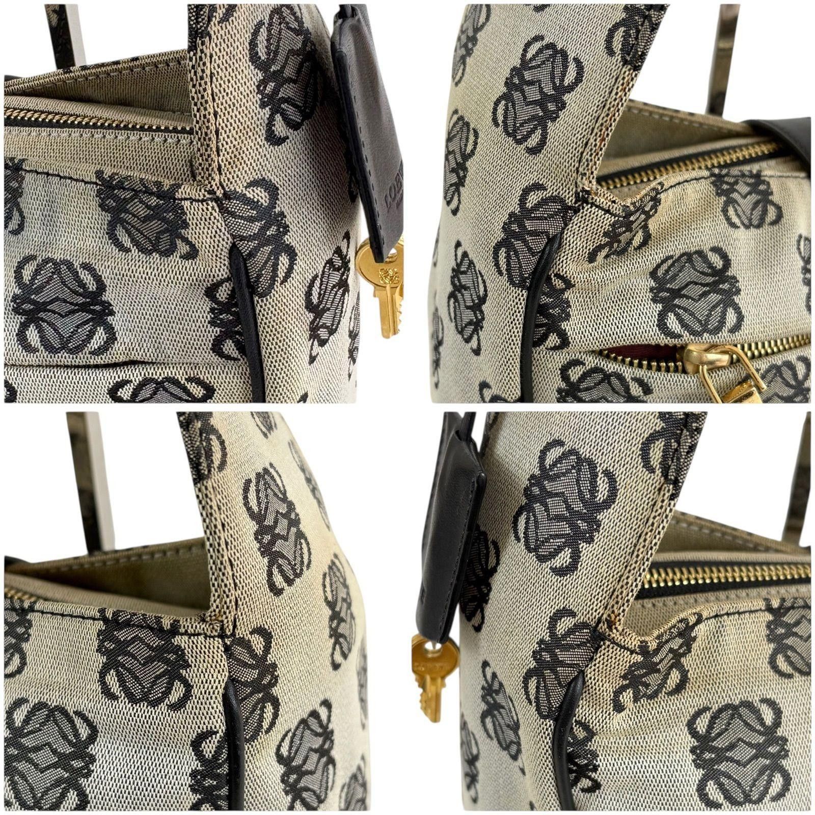Loewe Loewe - Small Canvas and Leather Shoulder Bag Size ONE SIZE - 5 Thumbnail