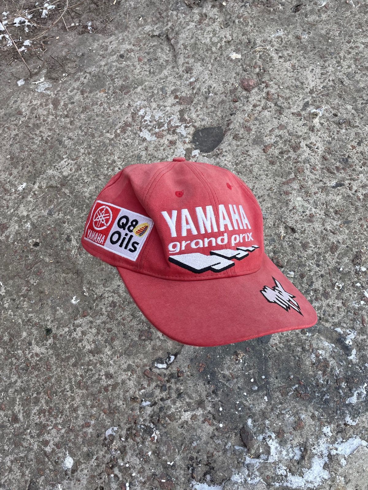 Vintage Yamaha Max Biaggi Grand Prix Racing Hat Cap