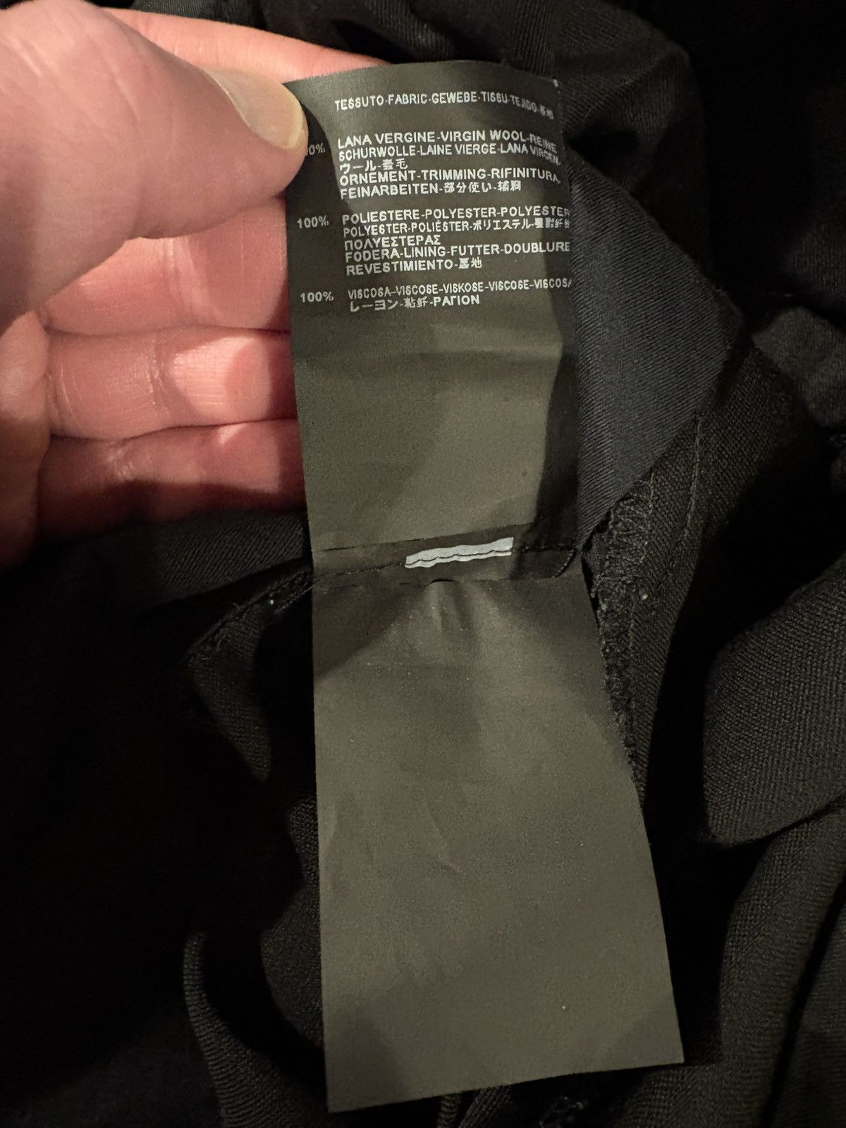 Saint Laurent Paris Saint Laurent Hedi Slimane 2 Piece Tuxedo Suit Size 50R - 19 Thumbnail