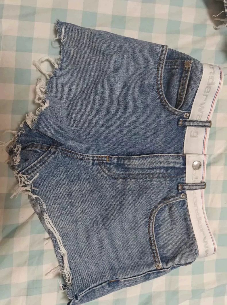 Alexander Wang Classic Denim Shorts