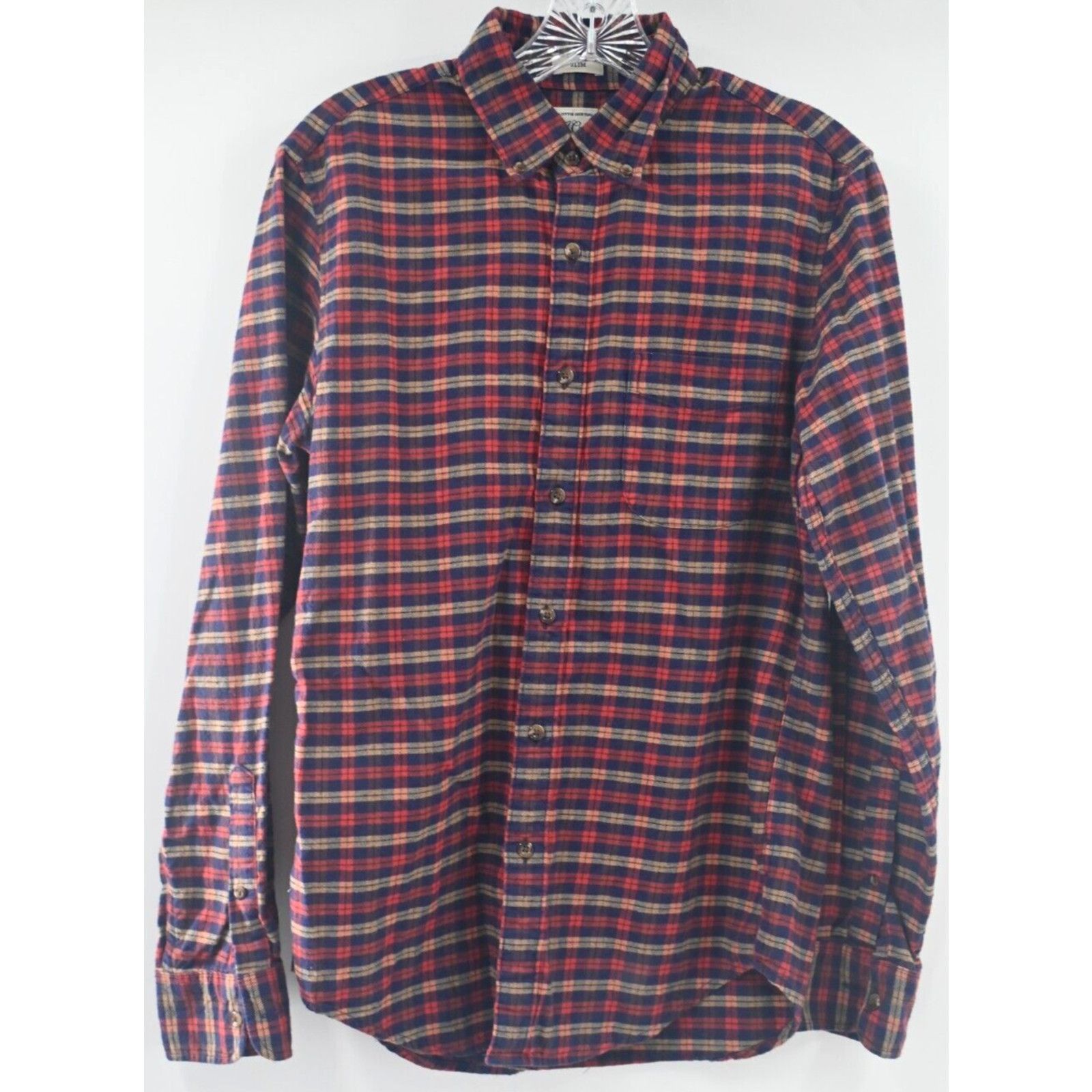 J.Crew J.Crew Slim Shirting Check Plaid Flannel Shirt Button Small Size US S / EU 44-46 / 1 - 1 Thumbnail