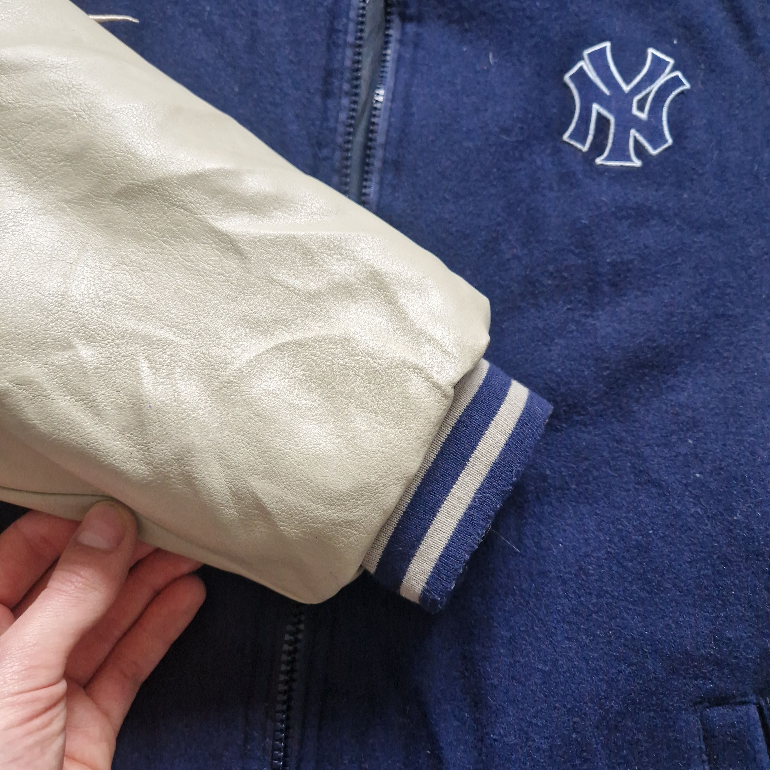 Nike Vintage Nike New York Yankees Varsity Jacket – Reversible Size US M / EU 48-50 / 2 - 12 Thumbnail