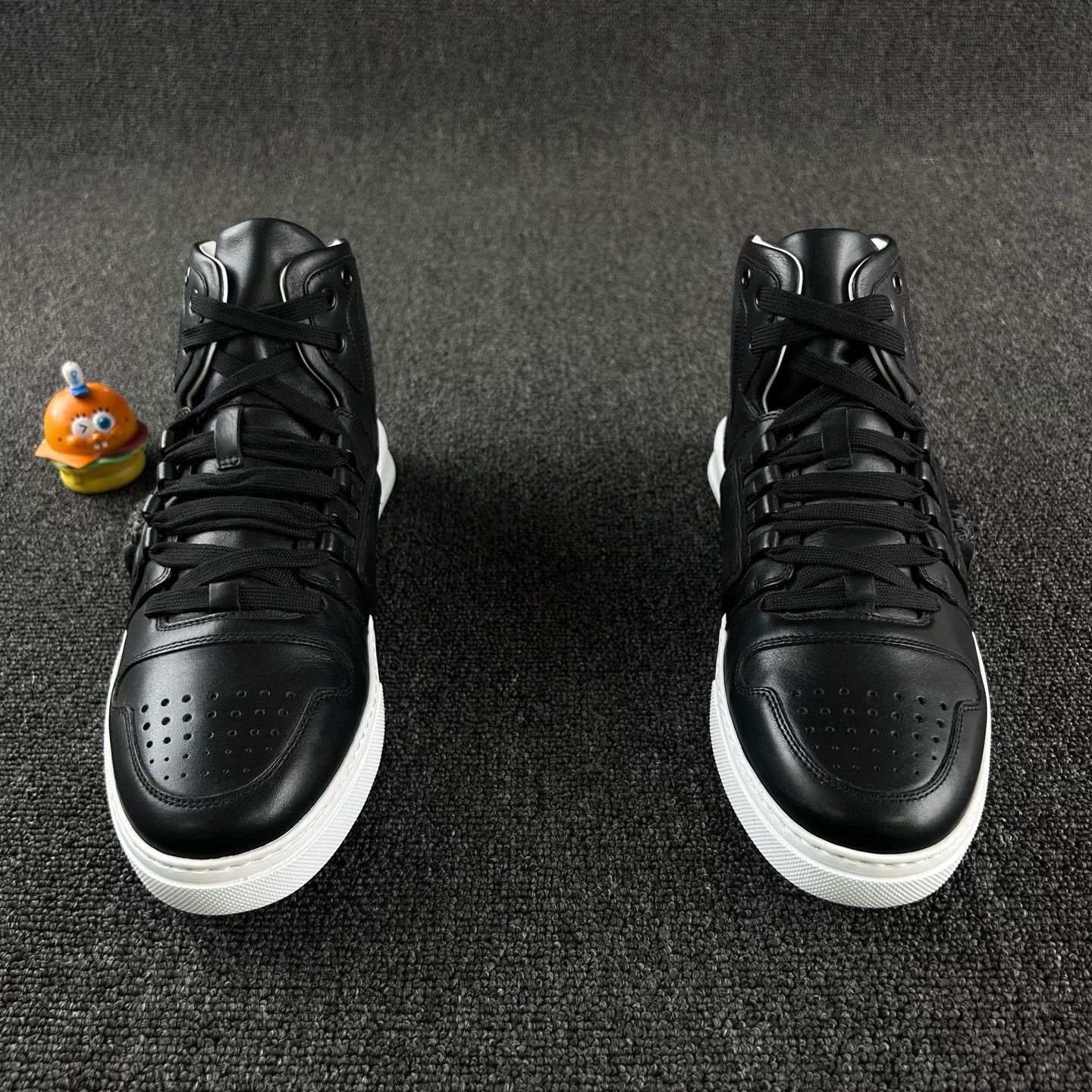 Versace Versace Black High Top Sneakers 42 Size US 9 / EU 42 - 2 Thumbnail