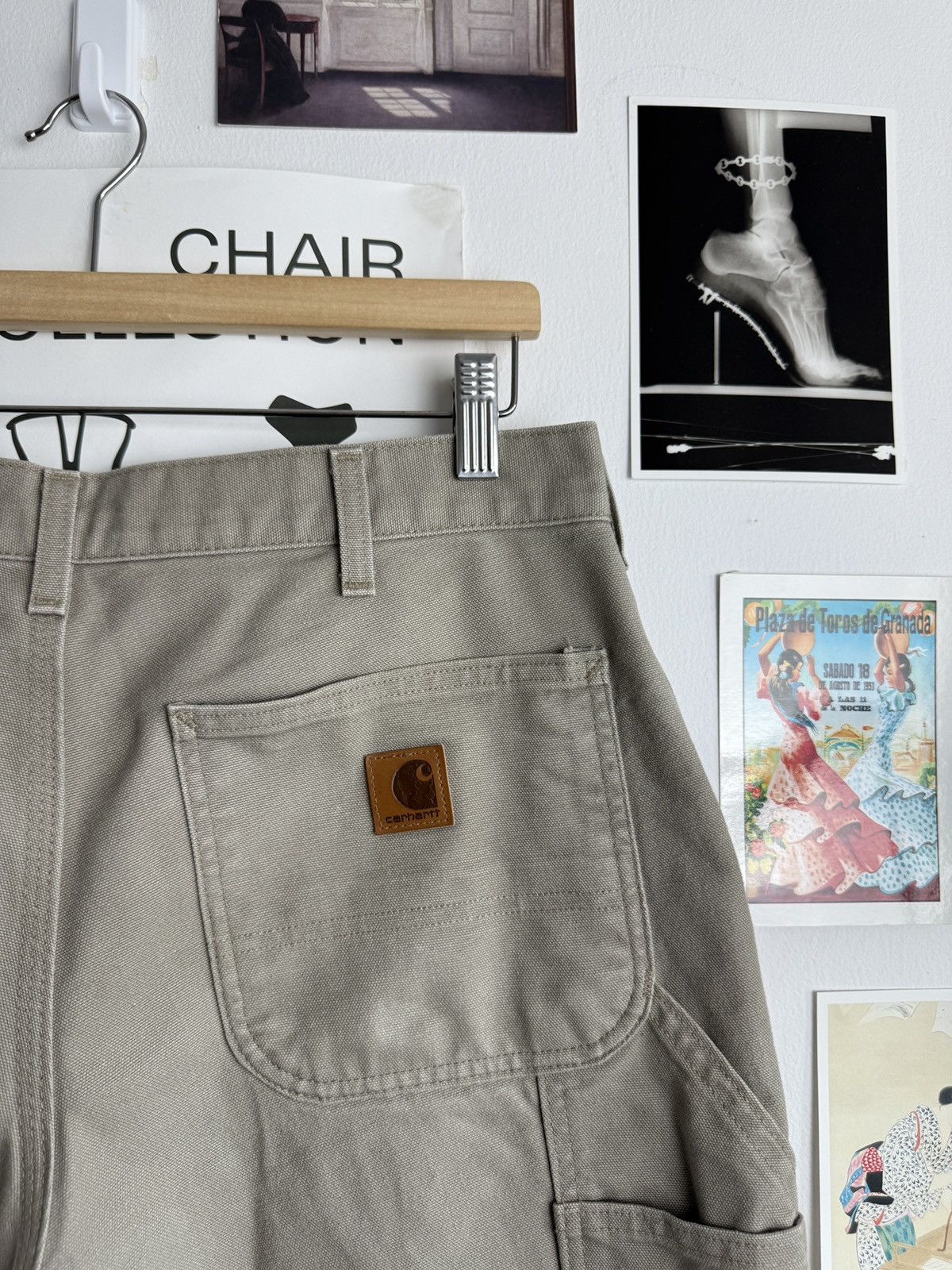 Carhartt Vintage 90s Carhartt single knee pants 32x32 streetwear skate Size US 32 / EU 48 - 4 Thumbnail