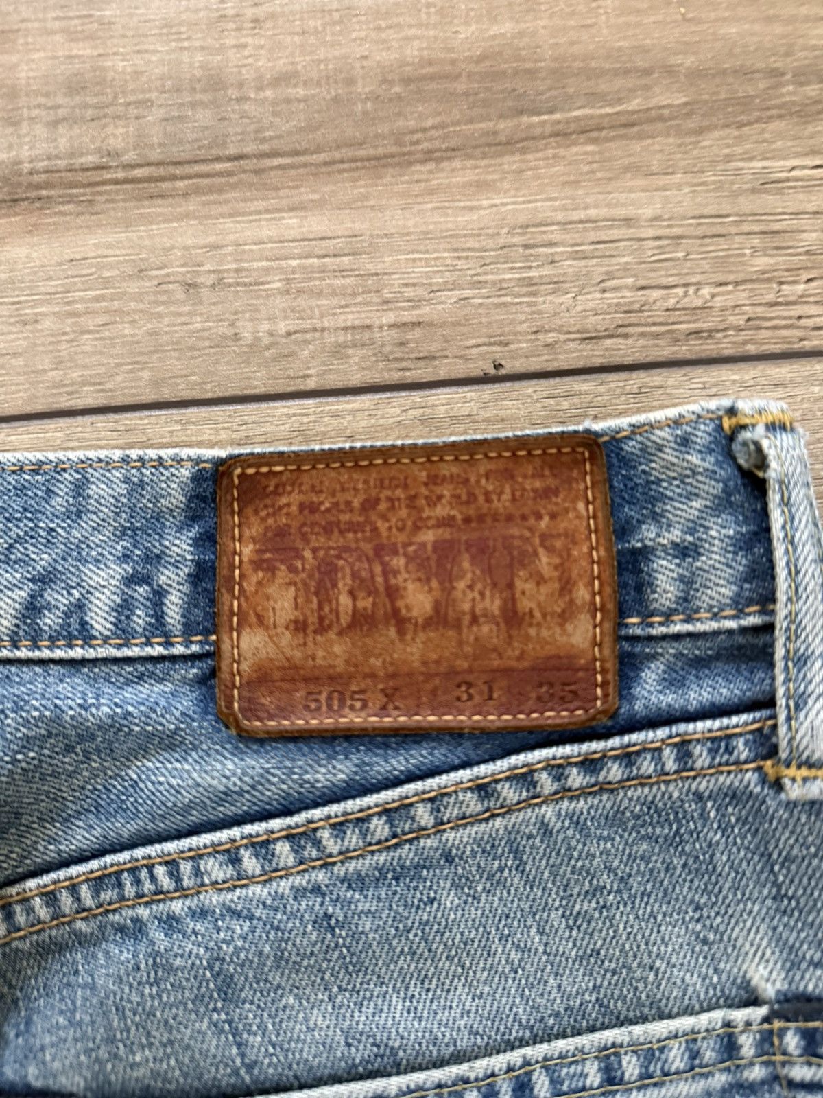 Edwin Vintage Edwin 505X Selvedge Denim Size US 30 / EU 46 - 8 Thumbnail