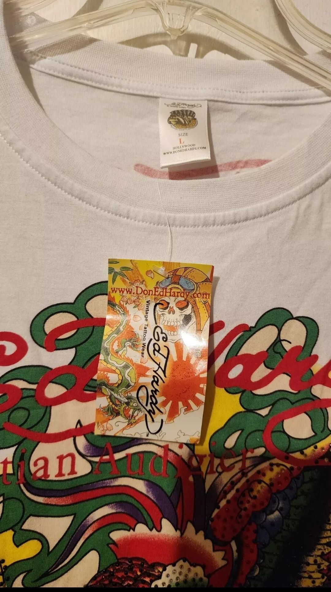 Ed Hardy ed hardy Phoenix & Skulls made in usa Size US L / EU 52-54 / 3 - 3 Thumbnail