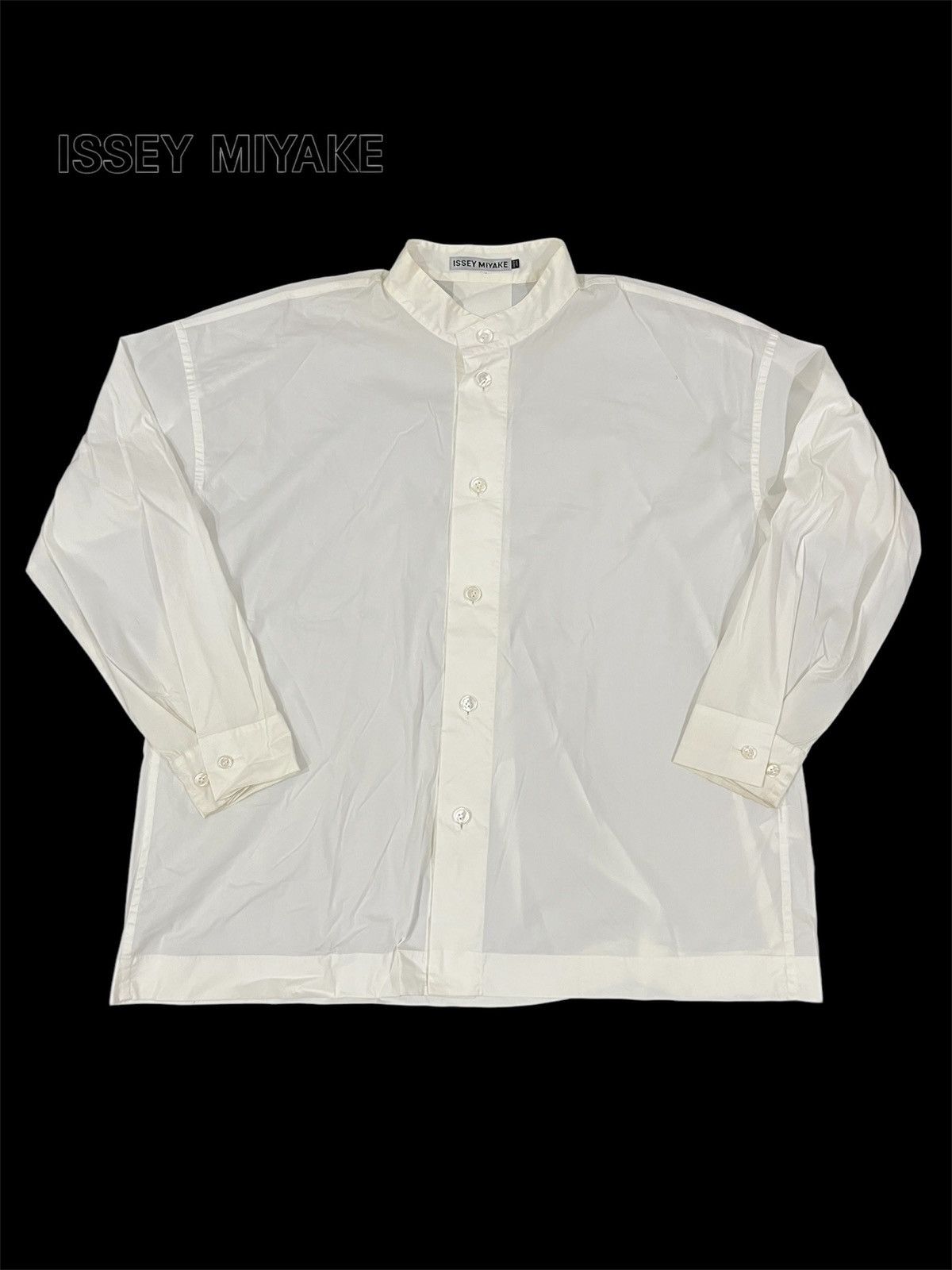 Designer × Issey Miyake × Japanese Brand Issey Miyake Longsleeve Man Button up shirt Size US L / EU 52-54 / 3 - 1 Thumbnail