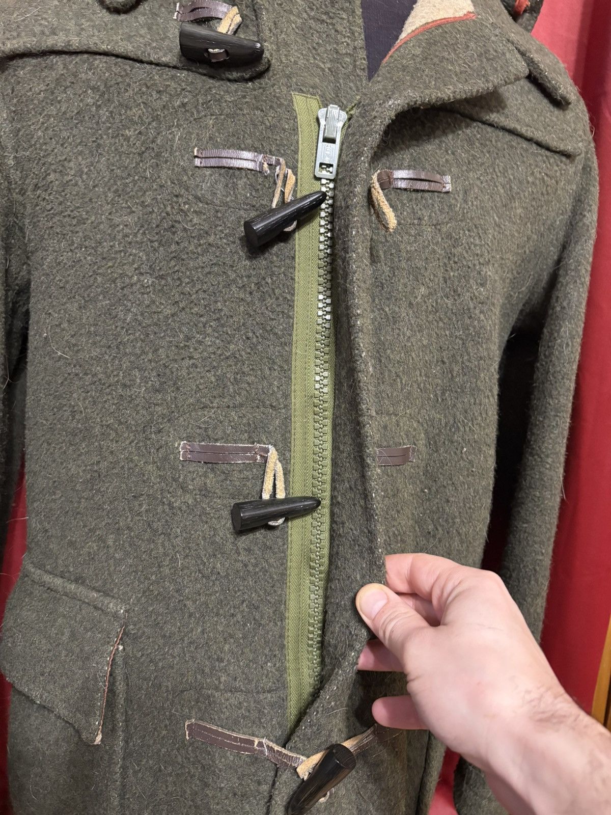 Sears Vintage Sears Duffle Coat 80’s Wool Preppy Chic Toggle Horn Size US M / EU 48-50 / 2 - 4 Thumbnail