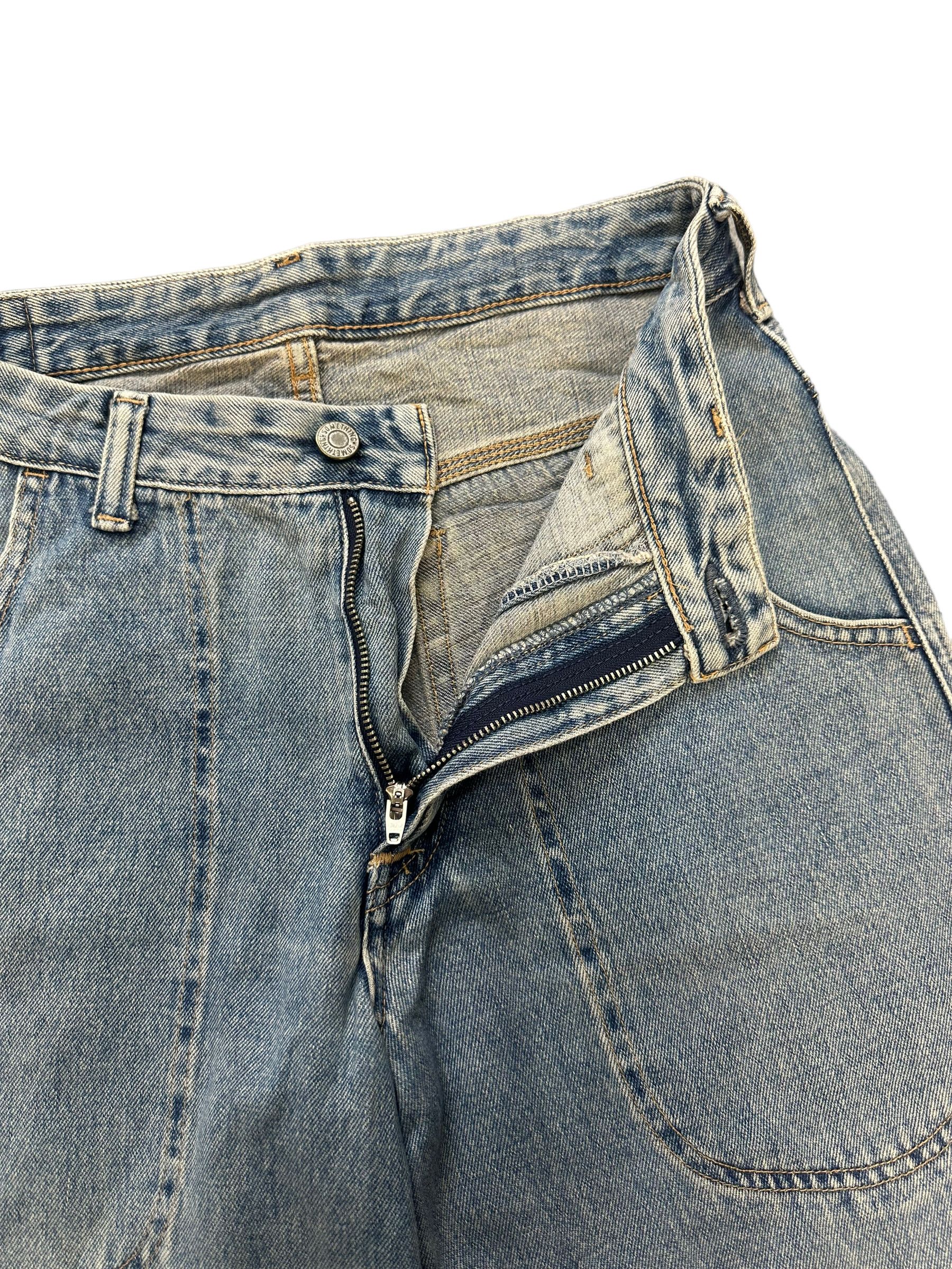 Edwin SUPER FLARE🔥EDWIN SOMETHING FRENCH JEANS #7926-190 Size 28" / US 6 / IT 42 - 6 Thumbnail