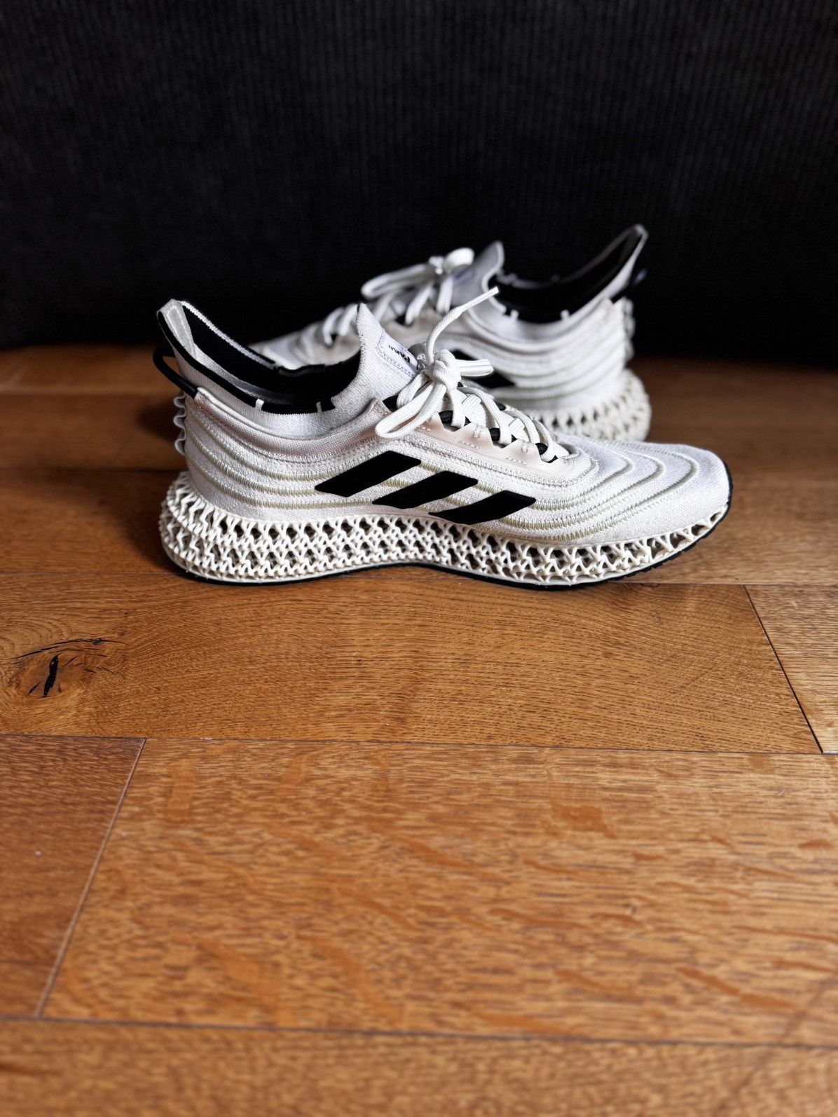 Adidas Adidas Parley x 4DFWD ‘Off-White Almost Lime’ Size US 11 / EU 44 - 8 Thumbnail