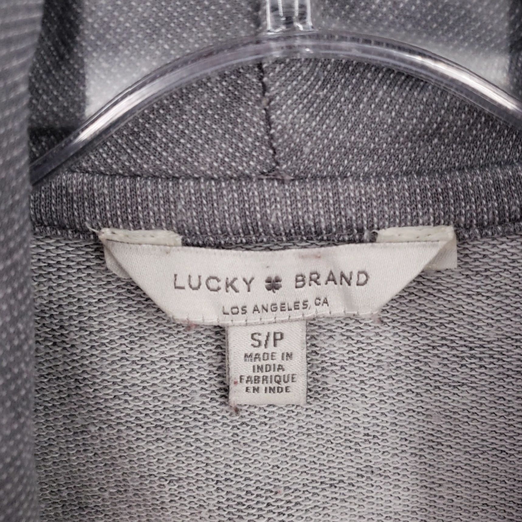 Lucky Brand Lucky Brand Sweatshirt Womens S Small Gray Tunic Pullover Cowl Neck Long Sleeve Size S / US 4 / IT 40 - 3 Thumbnail