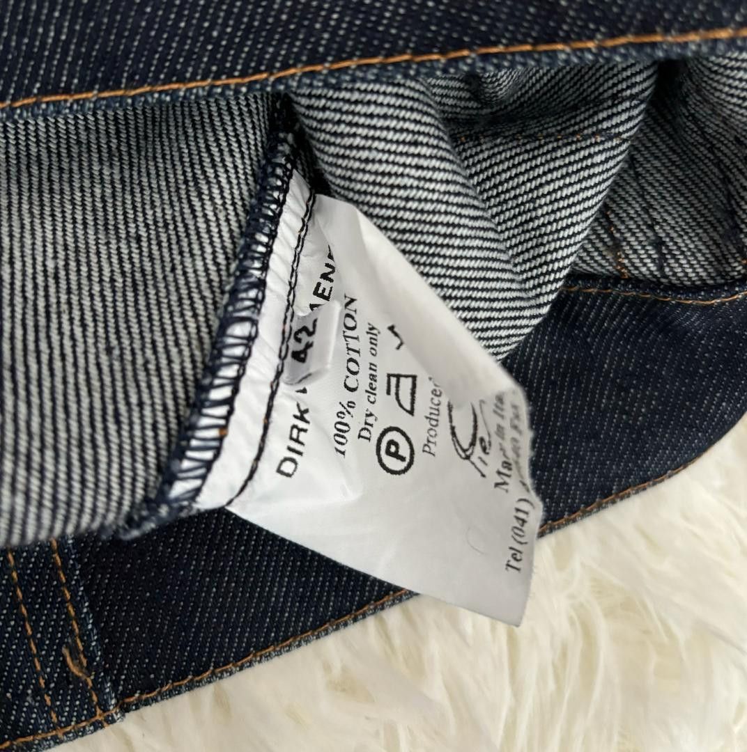 Dirk Van Saene Dirk Van Saene Denim Jacket Size S / US 4 / IT 40 - 6 Thumbnail