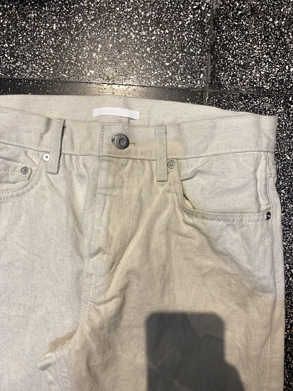 Helmut Lang × Uniqlo Helmut Lang By Uniqlo Silvergrey Denim Straight 28/30 Size US 30 / EU 46 - 6 Thumbnail