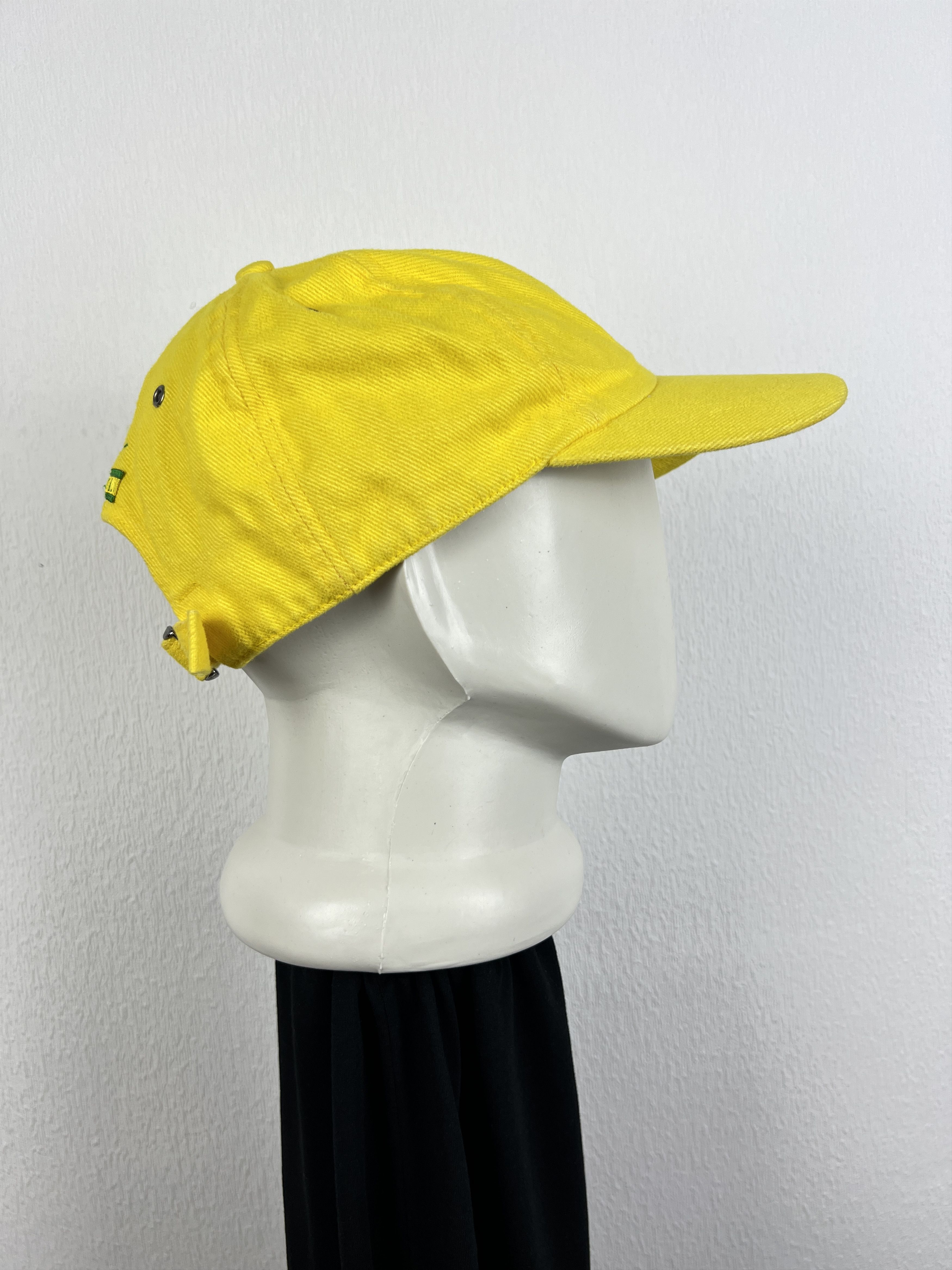 Nike Vintage 2000's Nike Brazil Football Soccer Rare Cap Hat Size ONE SIZE - 3 Thumbnail