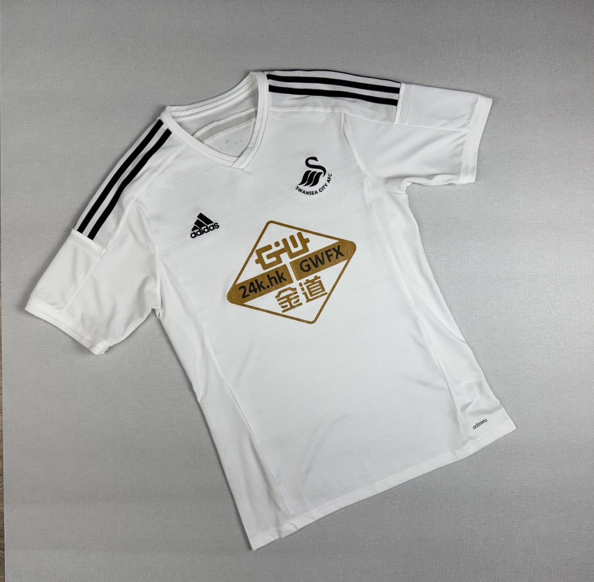 Adidas Adidas Swansea City 2014 Jersey Soccer Football T-Shirt Size US L / EU 52-54 / 3 - 1 Thumbnail