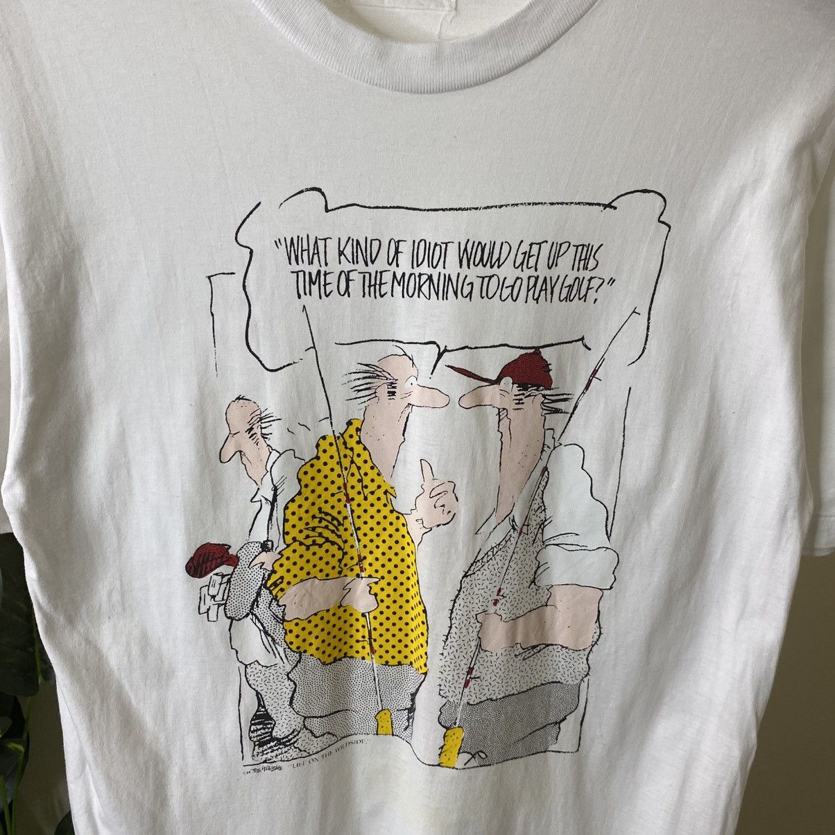 Vintage 1990s Parody Funny Humor Streetwear T Shirt Size US M / EU 48-50 / 2 - 2 Thumbnail