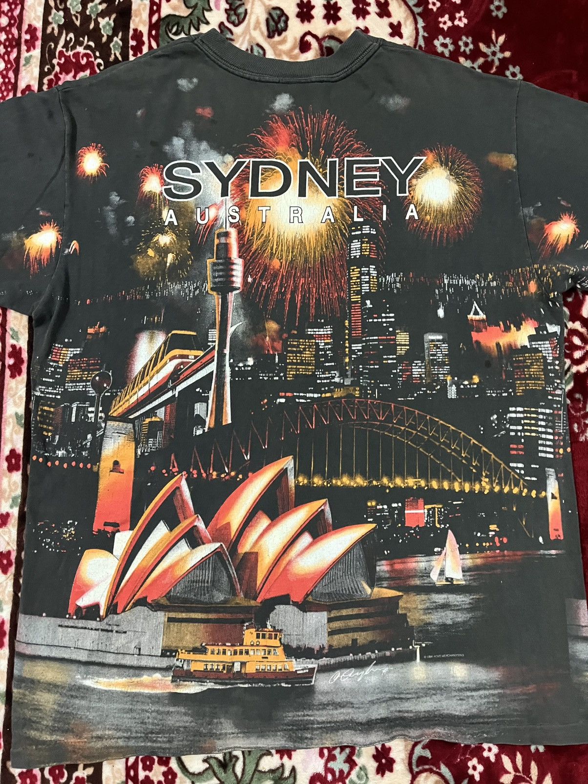 Vintage Vintage Australia Sydney Full Print Tshirt Size US M / EU 48-50 / 2 - 4 Thumbnail