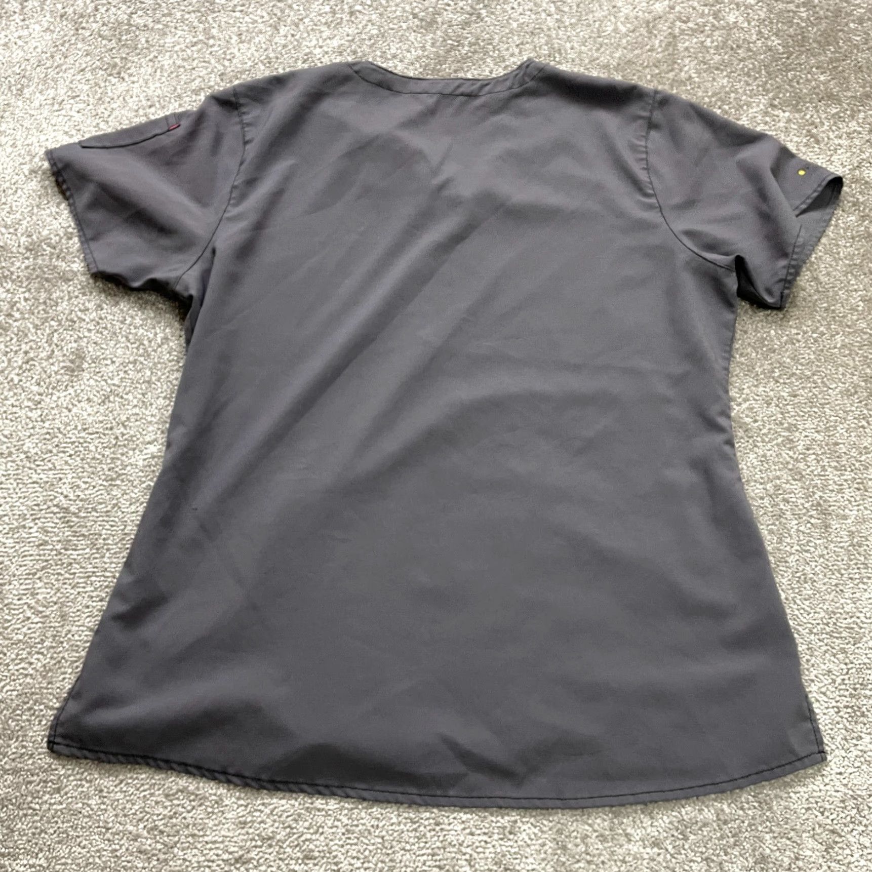 Carhartt Carhartt Force Top Scrub Unisex Adult Large Gray V-Neck Medical Uniform Workwear Size US L / EU 52-54 / 3 - 2 Thumbnail