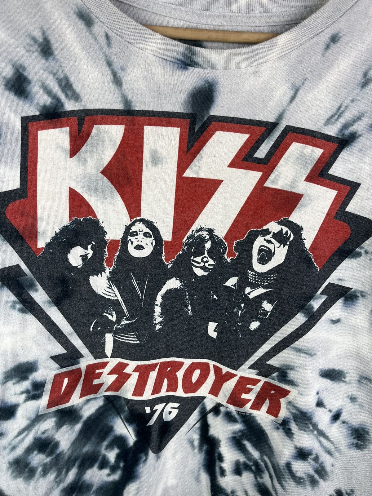 Band Tees KISS Destroyer 1976 Retro Tie Dyed Tshirt Size US XXL / EU 58 / 5 - 2 Thumbnail