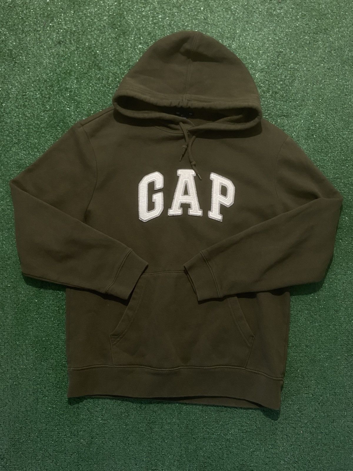 Gap Gap hoodie khaki Size US M / EU 48-50 / 2 - 1 Thumbnail