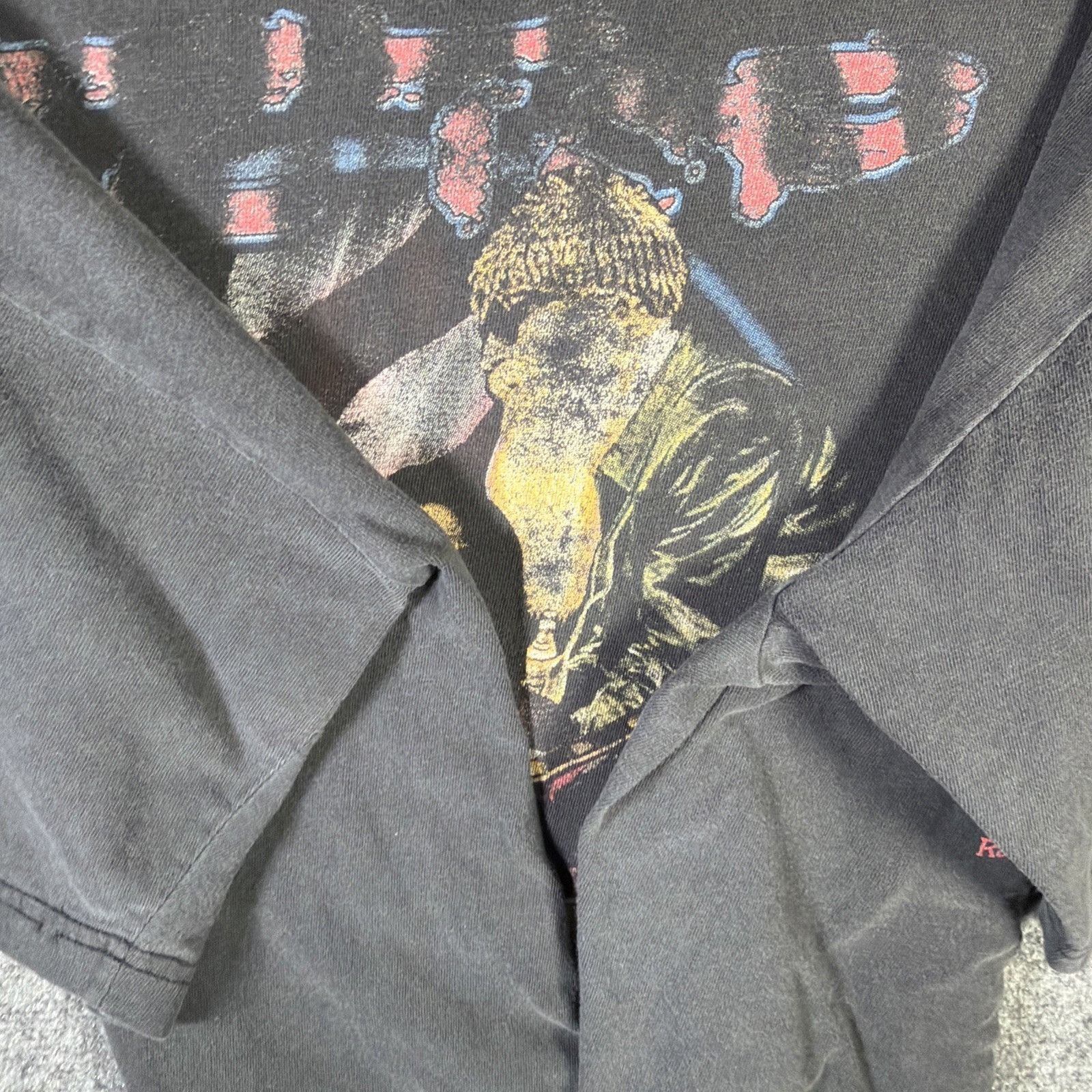 Band Tees Vintage ZZ Top Shirt XL Black 90s Faded Rock Band Tee Music Size US XL / EU 56 / 4 - 7 Thumbnail
