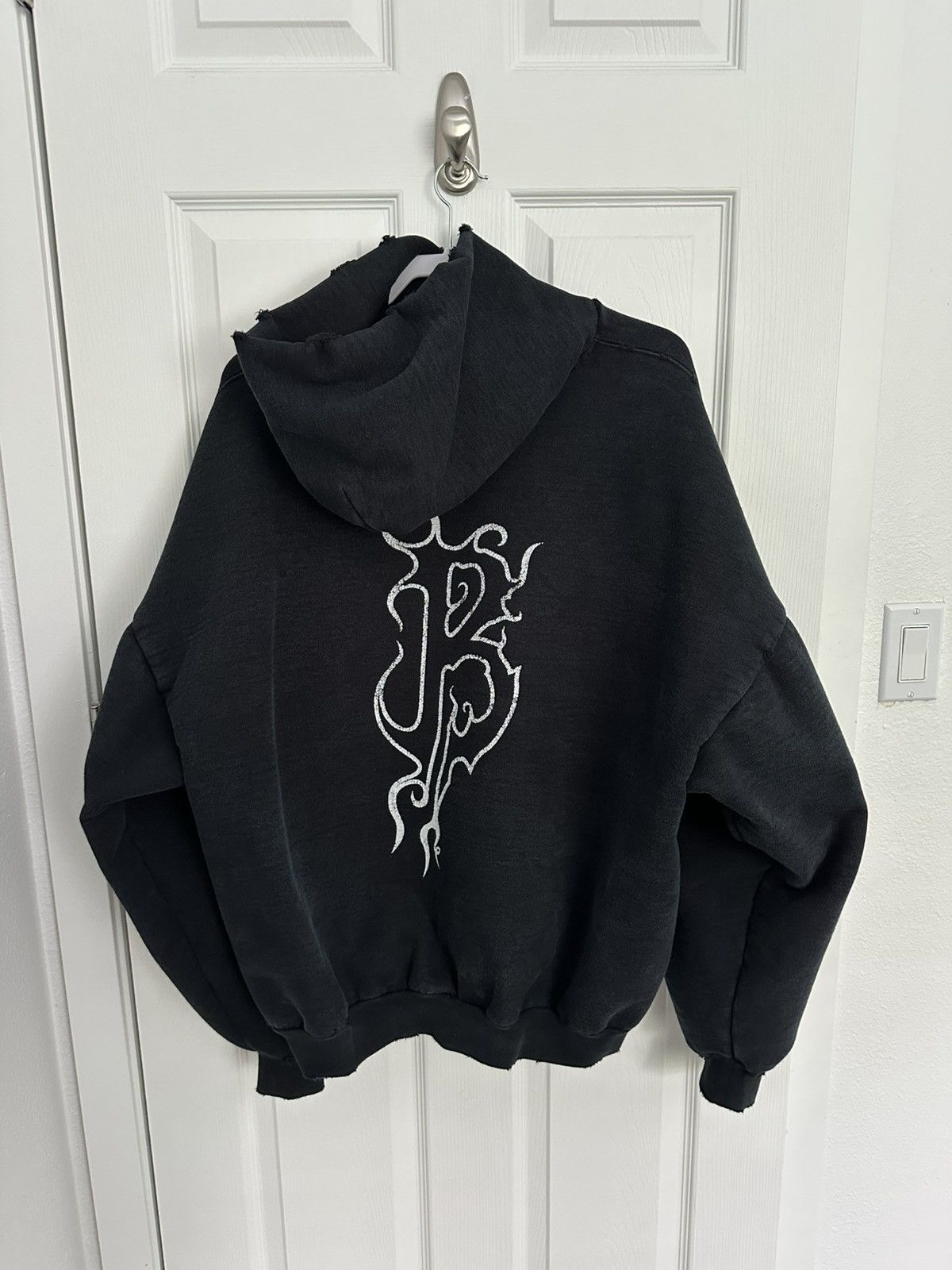 Balenciaga Balenciaga Darkwave Heavy Hoodie Size US L / EU 52-54 / 3 - 2 Thumbnail