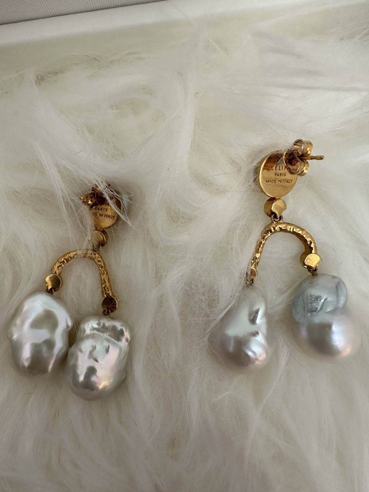 Celine Celine Phoebe Philo Baroque Earrings Size ONE SIZE - 10 Thumbnail