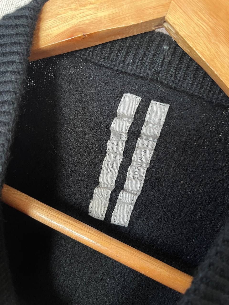 Rick Owens Rick Owens Wool Colorblock Striped Sweater Black Moss Pearl Size US S / EU 44-46 / 1 - 10 Thumbnail