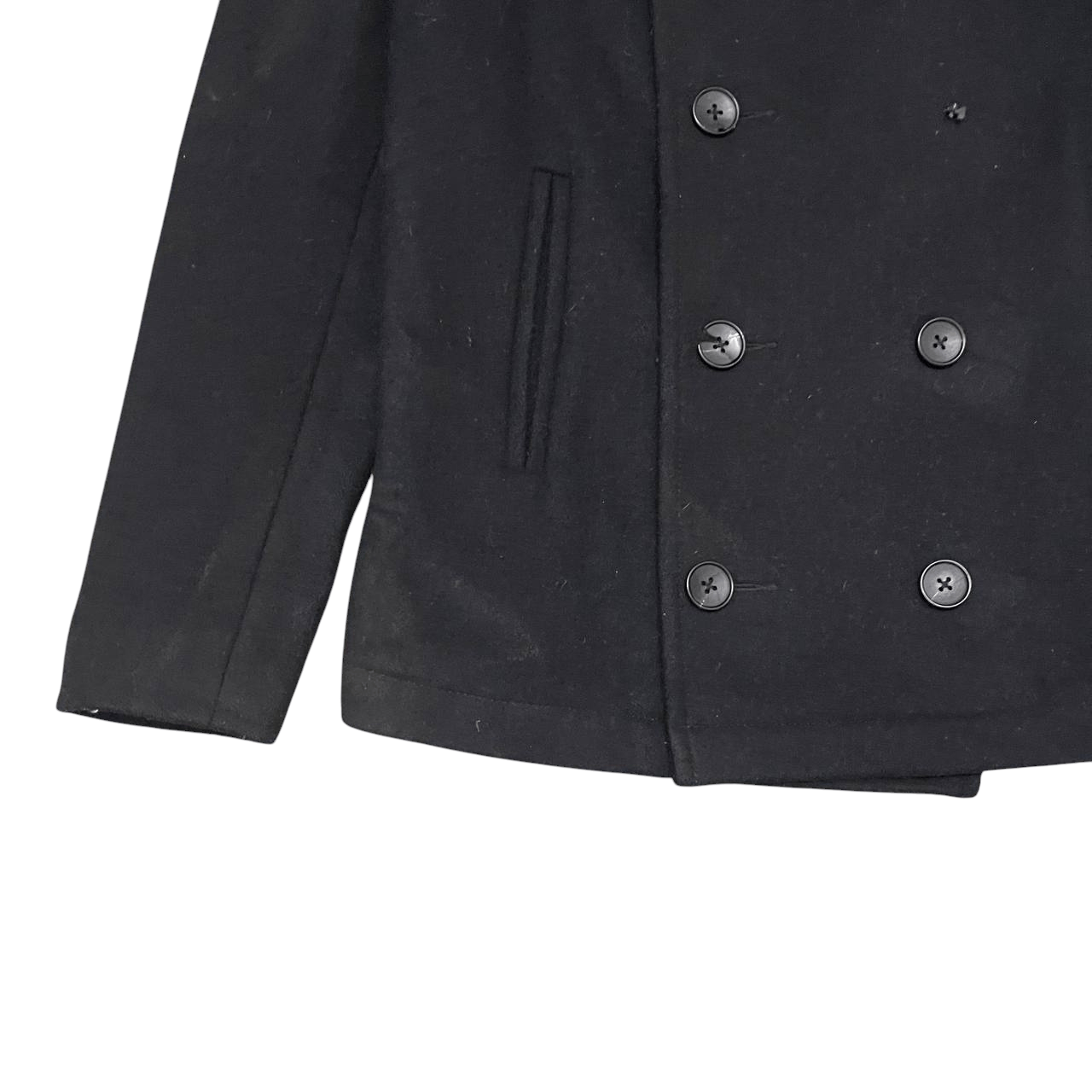 N4 Vintage N4 Wool Coat Double Breasted Size US S / EU 44-46 / 1 - 3 Thumbnail