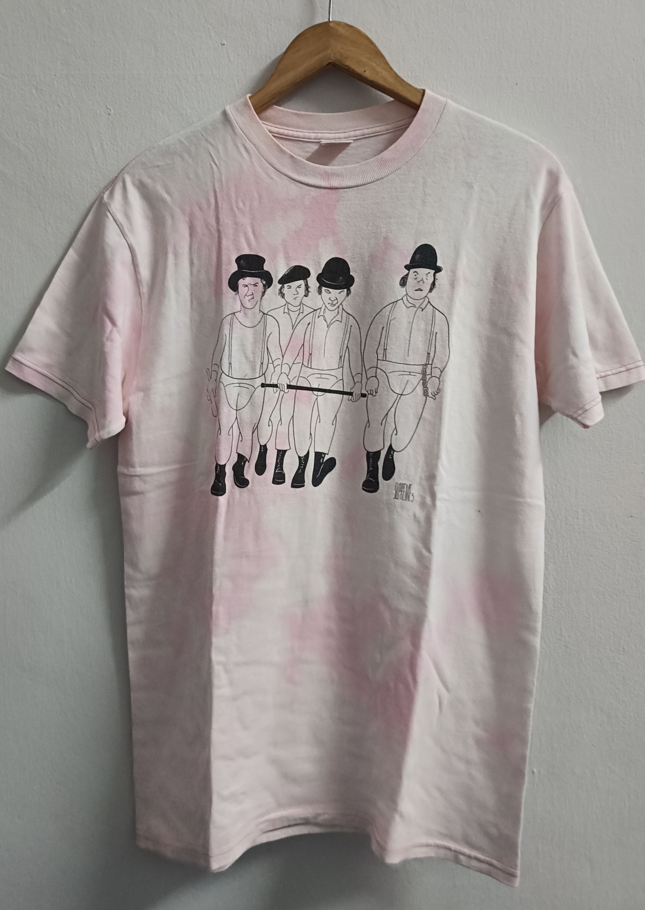 image of Supreme x Vintage Suprmee Clockwork Orange Bleach 2003 Tee, Men's (Size Medium)