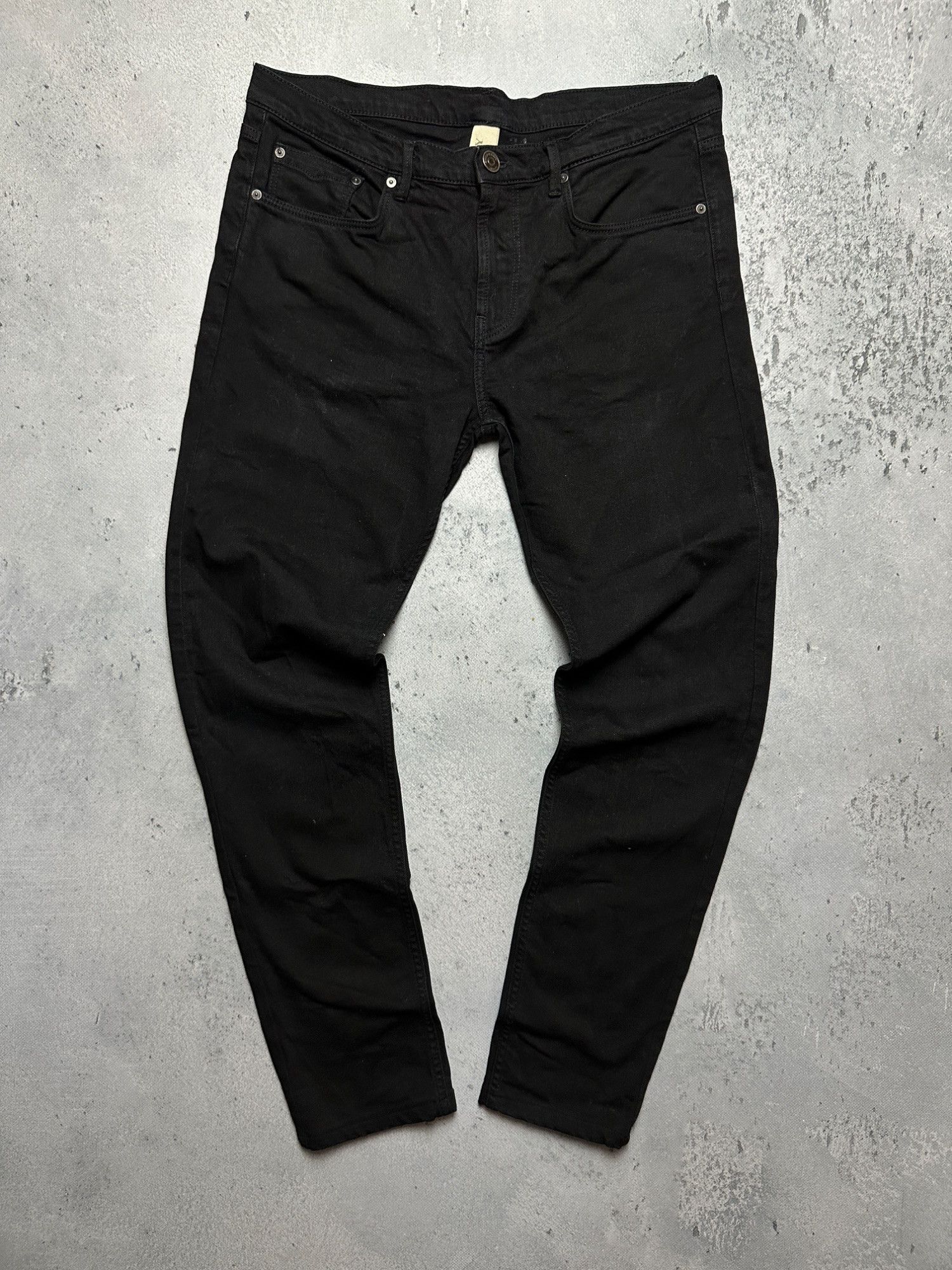 Burberry Burberry Brit Mens Skinny Black Denim Jeans 34W X 34L Cotton Size US 34 / EU 50 - 1 Thumbnail