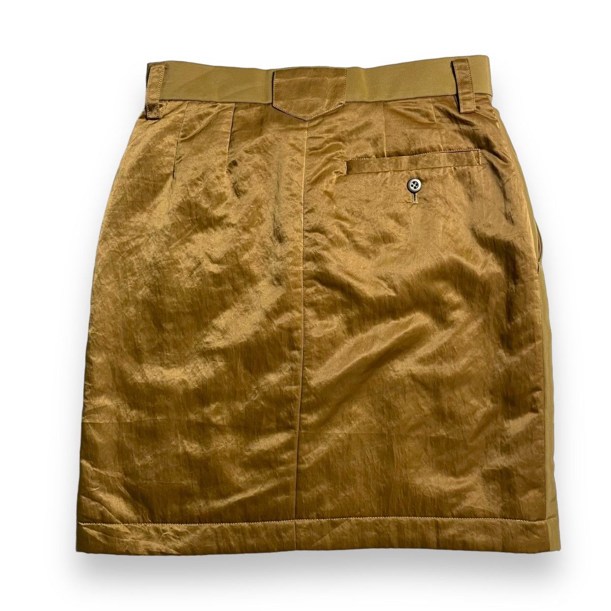 Issey Miyake 🇯🇵 VINTAGE ISSEY MIYAKE MINI SKIRT Size 28" / US 6 / IT 42 - 3 Thumbnail