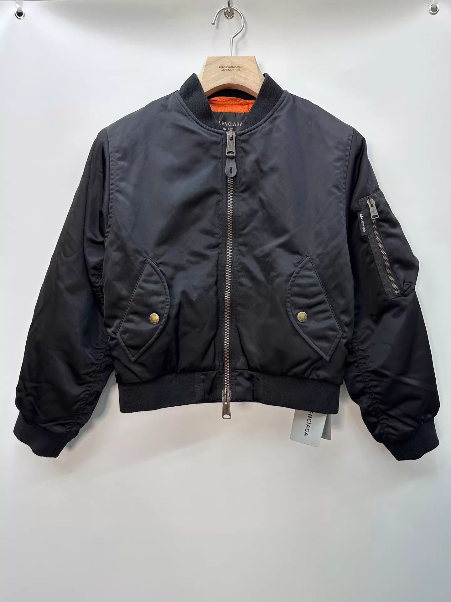 Balenciaga Balenciaga 23SS Mud Pit Slim Bomber Jacket M Size US M / EU 48-50 / 2 - 1 Thumbnail