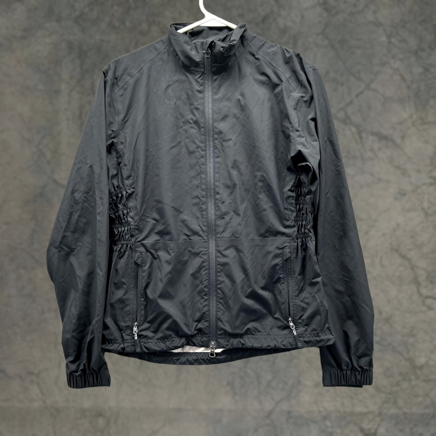 Vintage Zero Restriction Jacket Men Small Black Full Zip Tour Series Windbreaker Vtg Size US S / EU 44-46 / 1 - 1 Thumbnail