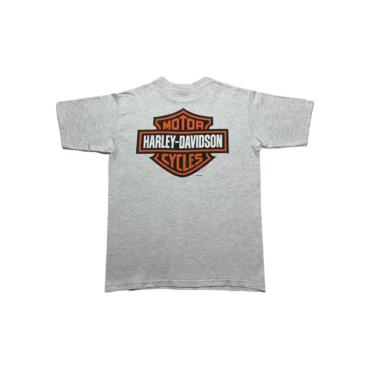 Harley Davidson × Vintage × Warner Bros Vintage Taz Harley Davidson Hanging out with the Guys T-Shir Size US L / EU 52-54 / 3 - 2 Thumbnail