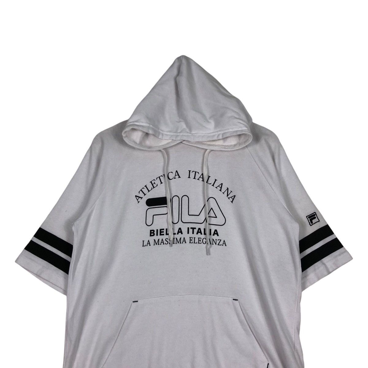 Fila × Vintage Vintage Fila Italia Hoodie Sweatshirt Medium Rare Design Size US M / EU 48-50 / 2 - 2 Thumbnail