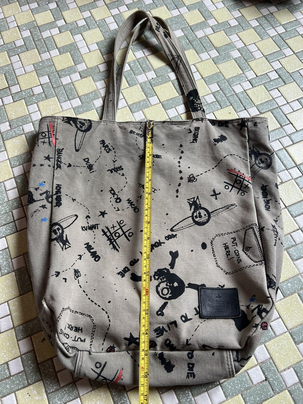 Vivienne Westwood Vivienne Westwood Man Tote Bag Size ONE SIZE - 5 Thumbnail
