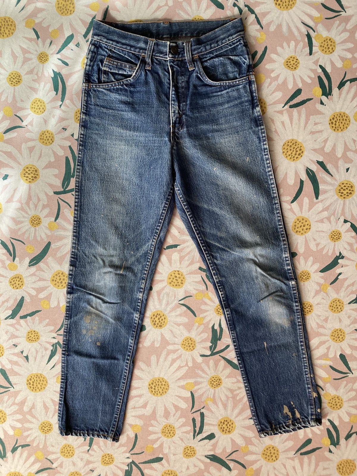 Levi's TRUE VINTAGE Levi’s 606 Big E Orange Tab Slims Size 24" / US 00 / IT 34 - 1 Thumbnail