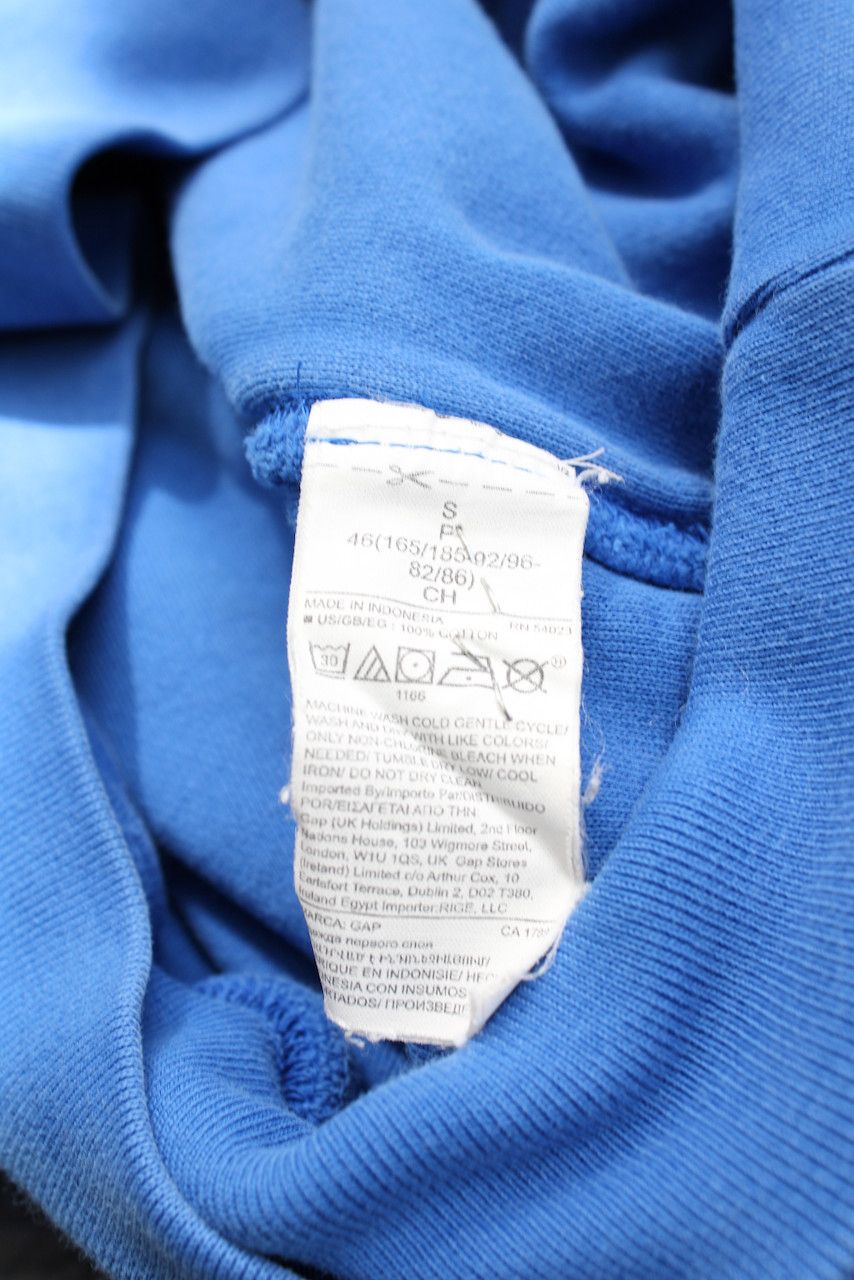 Gap × Yeezy Yeezy Gap Perfect Hoodie Blue Small Double Layer Size US S / EU 44-46 / 1 - 5 Thumbnail