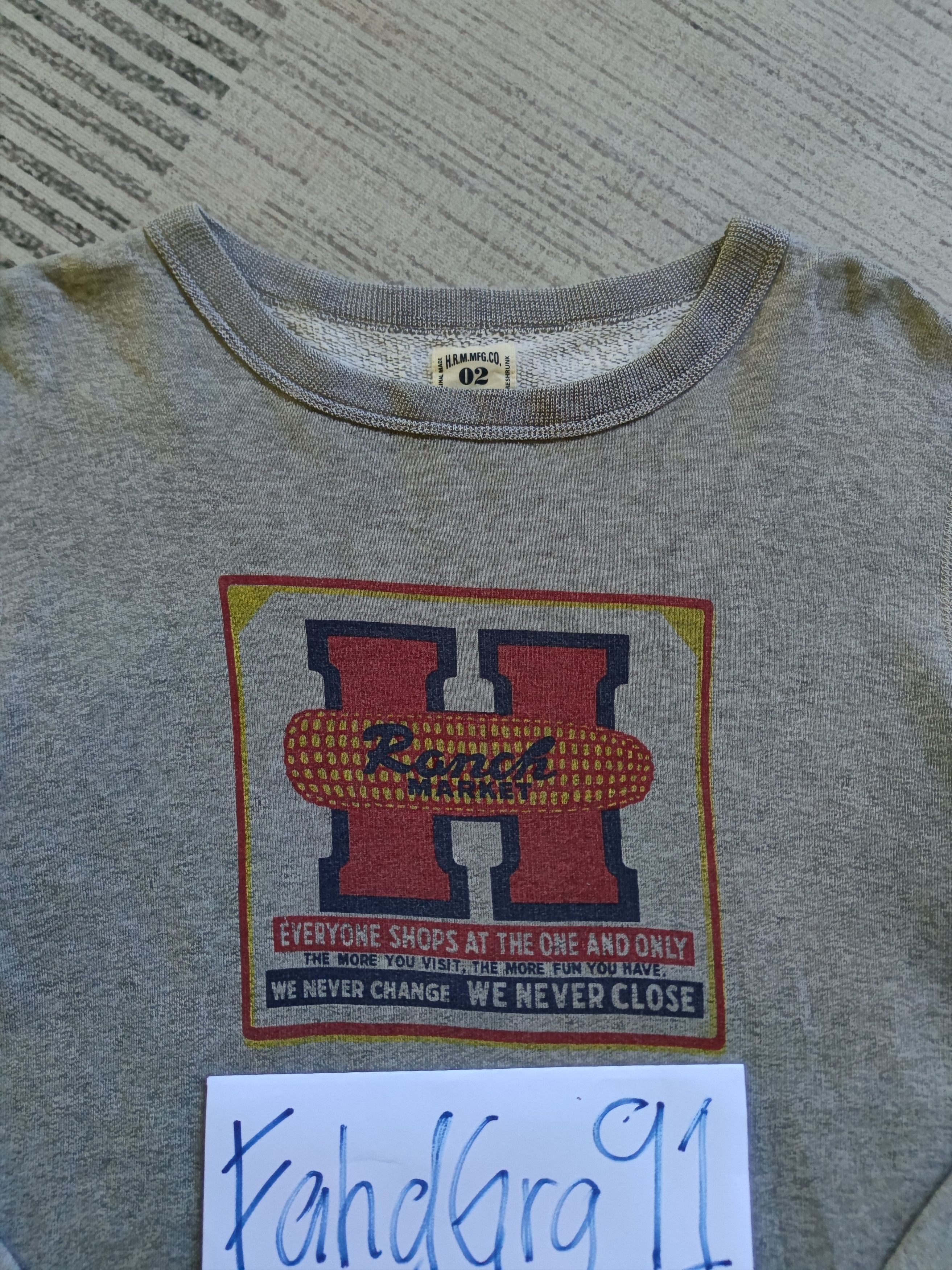 HOLLYWOOD RANCH MARKET Hollywood Ranch Market HRM Sweatshirt Size US M / EU 48-50 / 2 - 2 Thumbnail