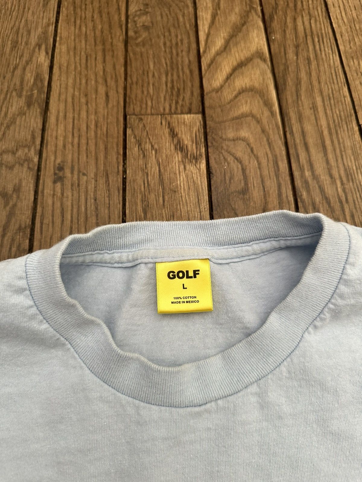 Golf Wang Golf Wang Cowboy / Smoke Tee Light Blue Medium M Odd Size US L / EU 52-54 / 3 - 4 Thumbnail